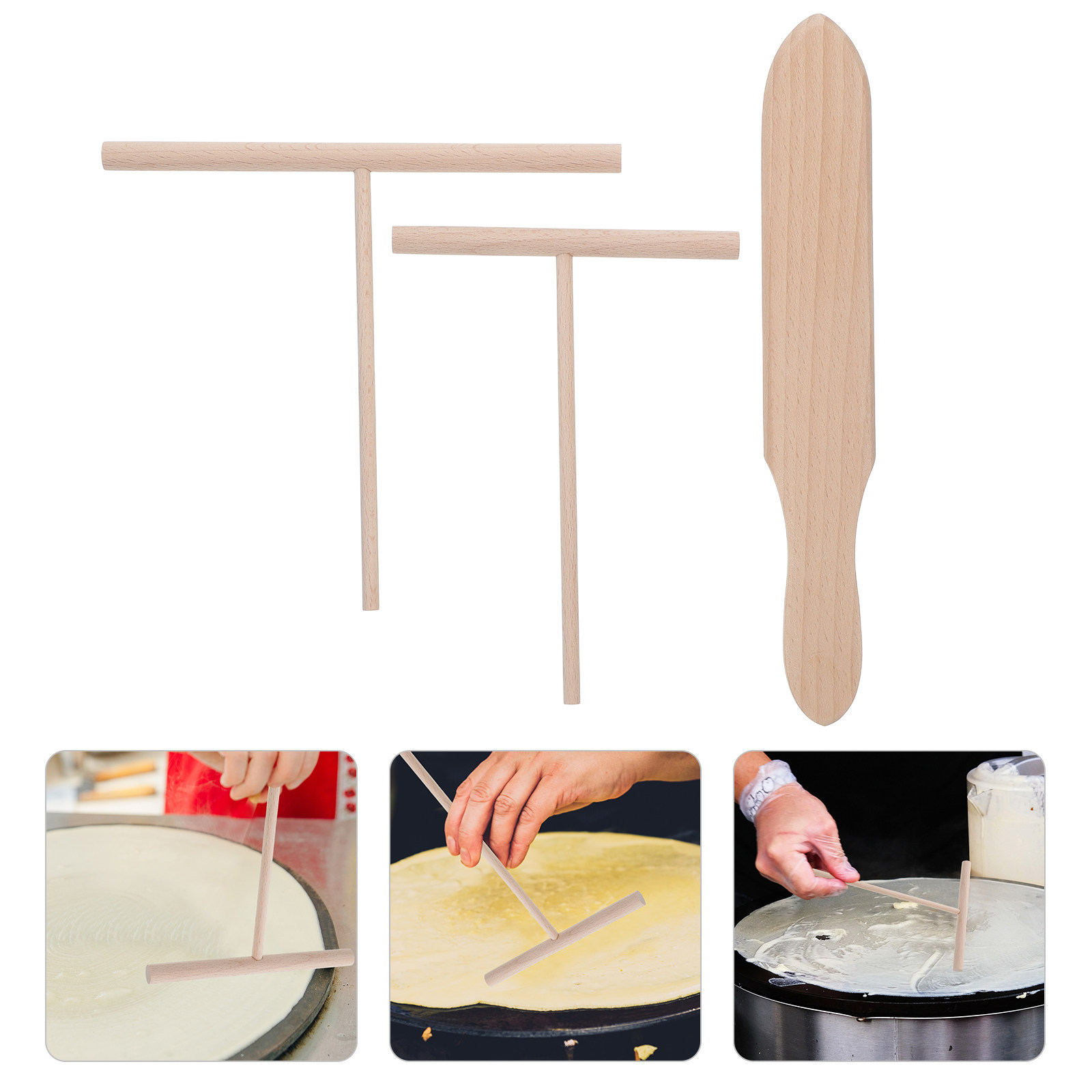 Набор из 3 предметов: деревянн – обзор и цена Home Cooking Set