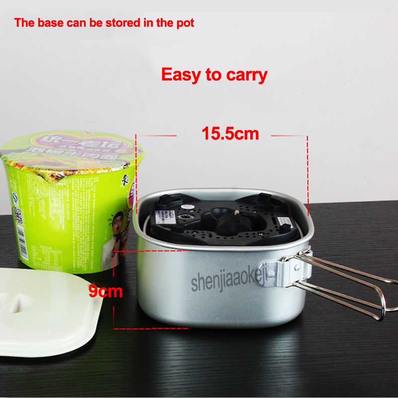 350 Вт портативная мини-плита  – обзор и цена Hot Pot Portable Dual