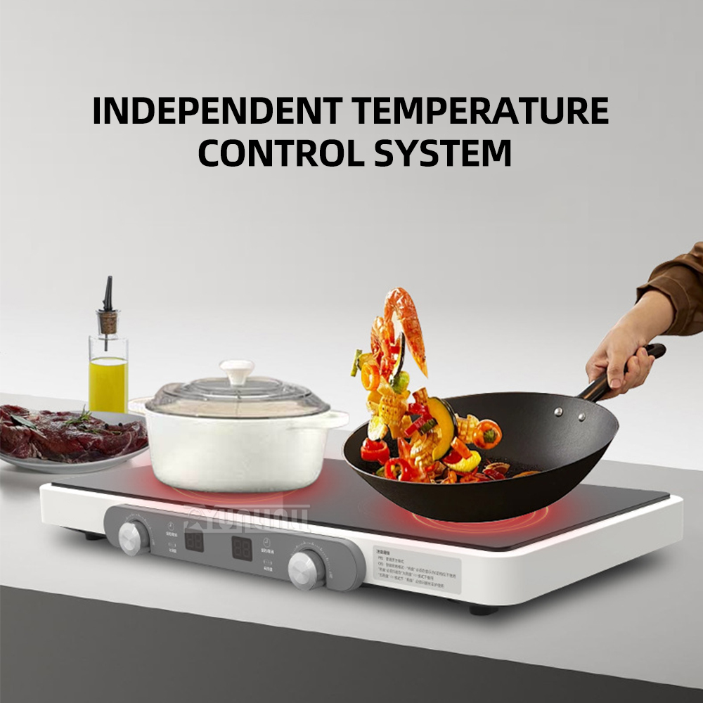 Двойная кухонная варочная пане – обзор и цена Hot Pot Portable Dual